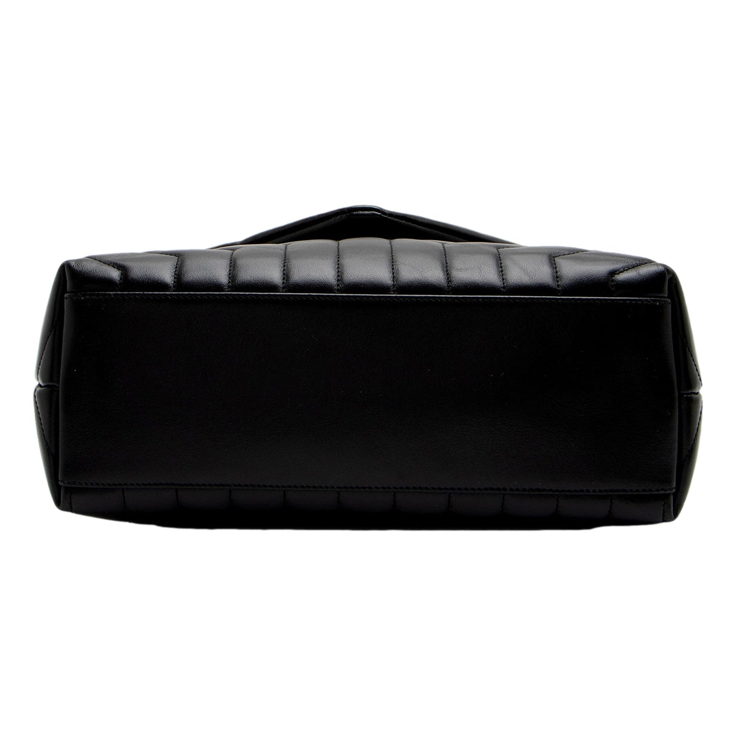 Saint Laurent LouLou Large Matelassé Lambskin Black Shoulder Crossbody Bag