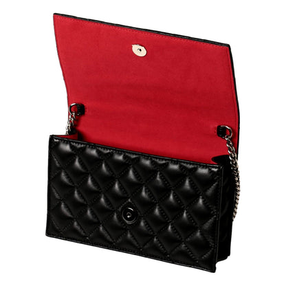 Alexander McQueen Small Black Quilted Leather Skull Shoulder Bag 647288