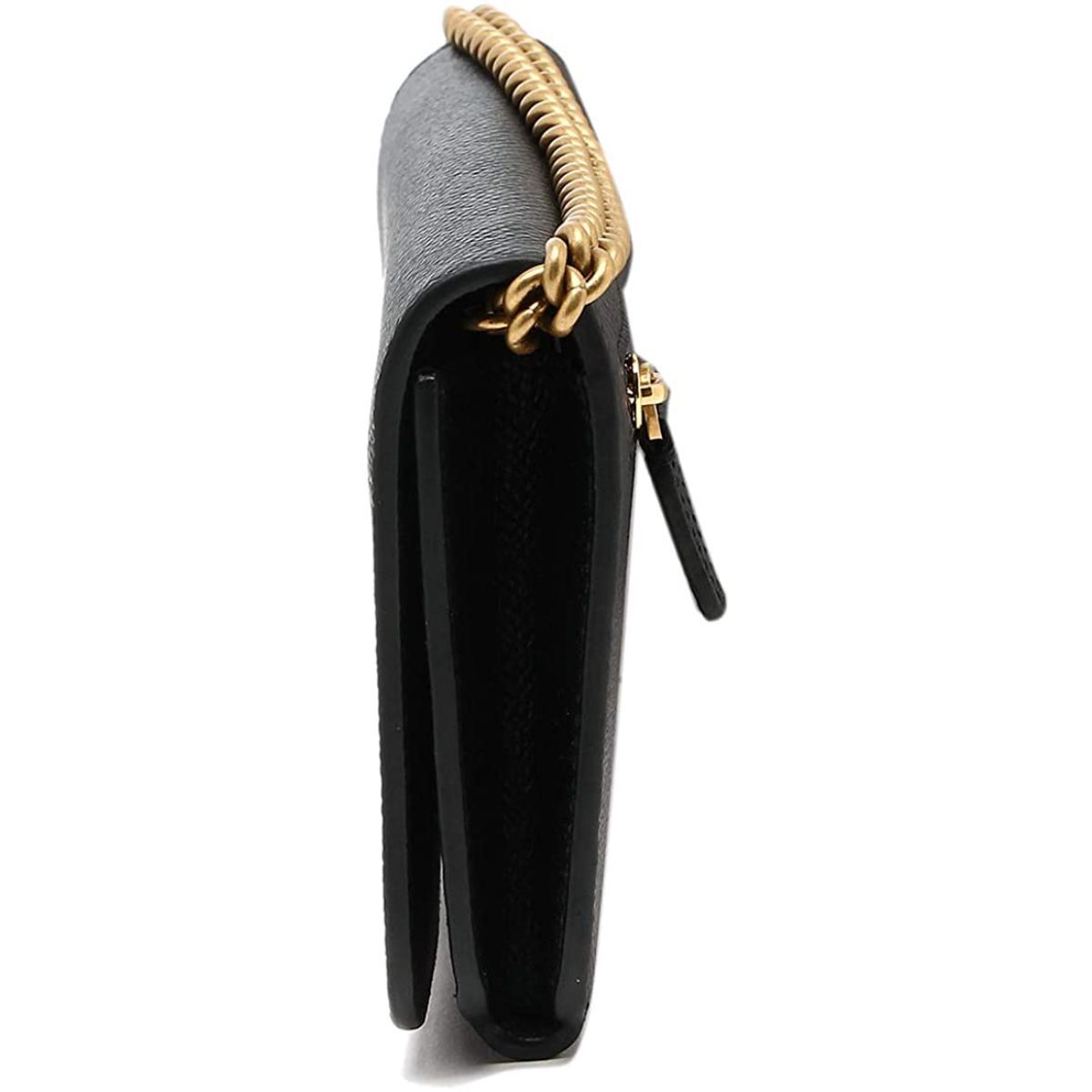Balenciaga BB Grained Calfskin Black Wallet On Chain Cross Body