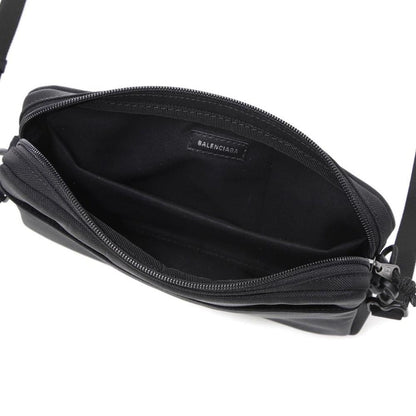 Balenciaga Explorer Black Nylon Tablet Holder Shoulder Bag 618377