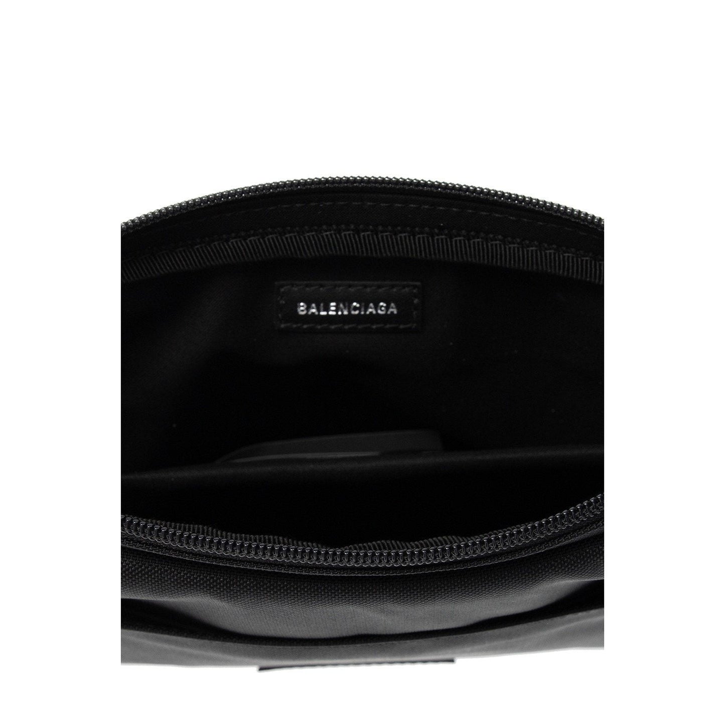 Balenciaga Explorer Black Nylon Tablet Holder Shoulder Bag 618377