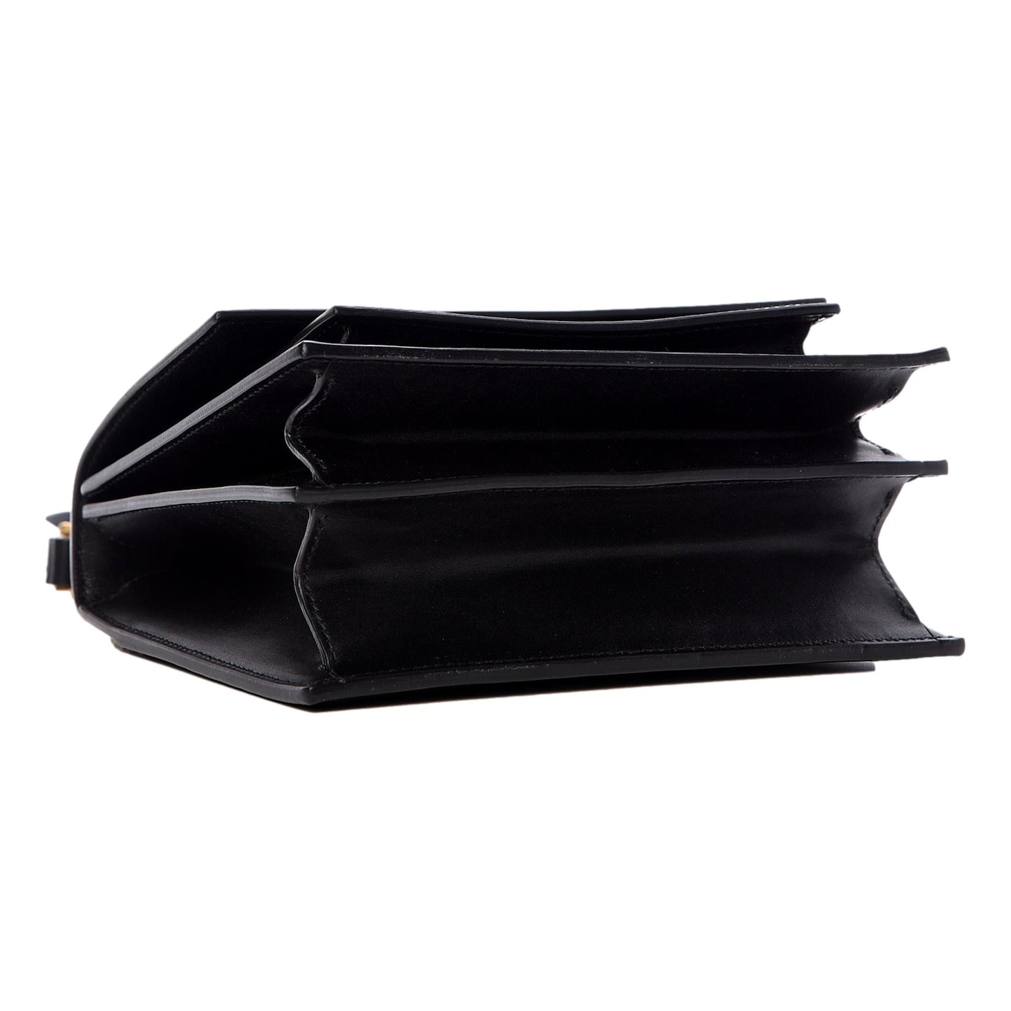 Balenciaga S Sharp Smooth Calfskin Leather Box Shoulder Bag 580641