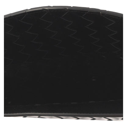Bottega Veneta Intrecciato Patent Black Leather Flap Small Shoulder Bag
