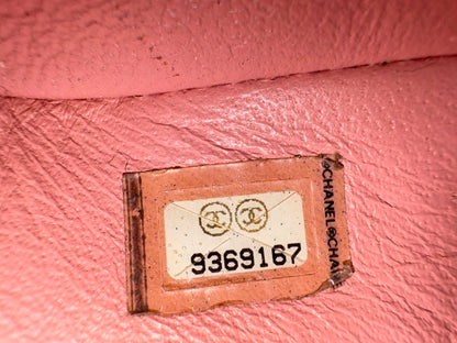 Chanel Caviar Quilted Leather Medallion Tote Pink