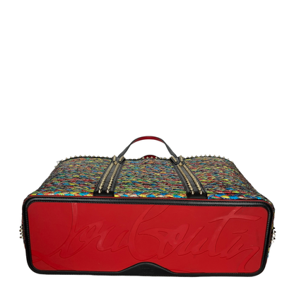 Christian Louboutin Cabata Summer Straw Calf Paris 1205213