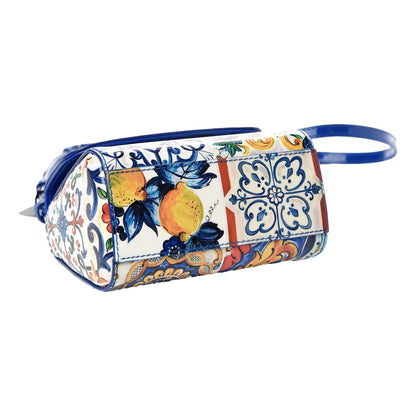 Dolce Gabbana Miss Sicily Majolica Patent Leather Micro Satchel Crossbody