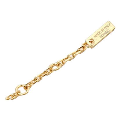 Fendi Gold-tone Letter Logo Chain Bracelet