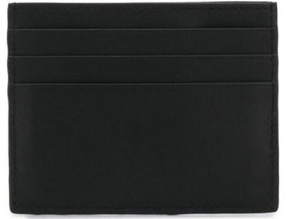 Fendi Unisex Camouflage FF Print Black Green Calf Leather Card Case