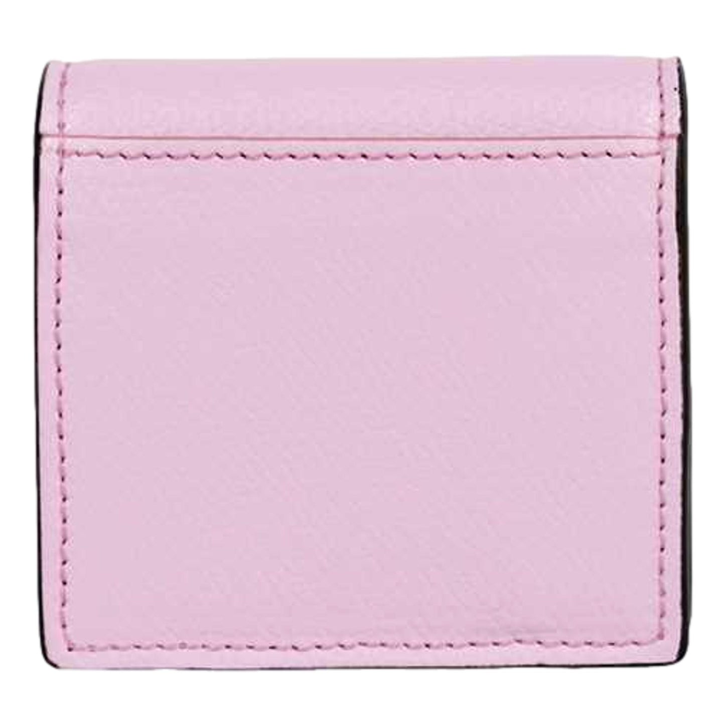 Fendi Calf Leather F logo Lavanda Pink Leather Coin