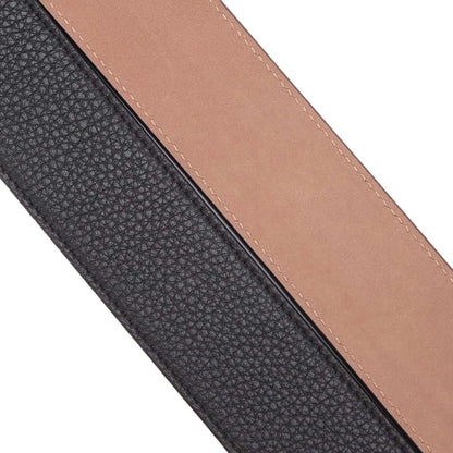 Fendi FF Logo Belt Grey Calfskin Leather Size 95-38 7C0403