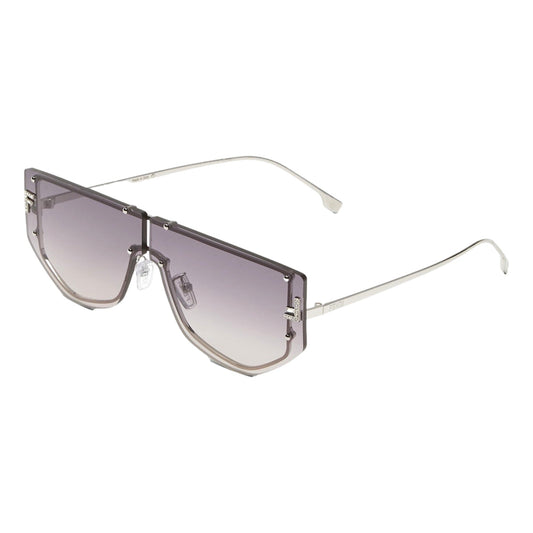 Fendi First Women's Sunglasses Grey Metal