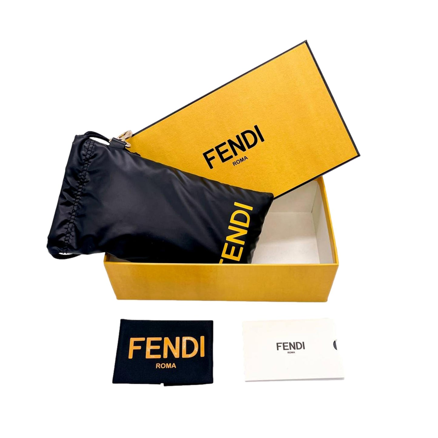 Fendi By The Way Pink Lenses Tortoise Shell Acetate Cat Eye Frame Sunglasses