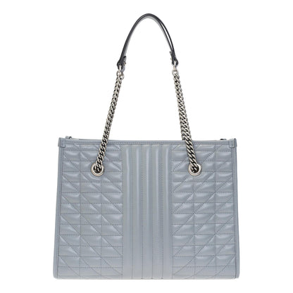 Gucci GG Marmont Medium Matelassé Tote In Dark Grey 675796
