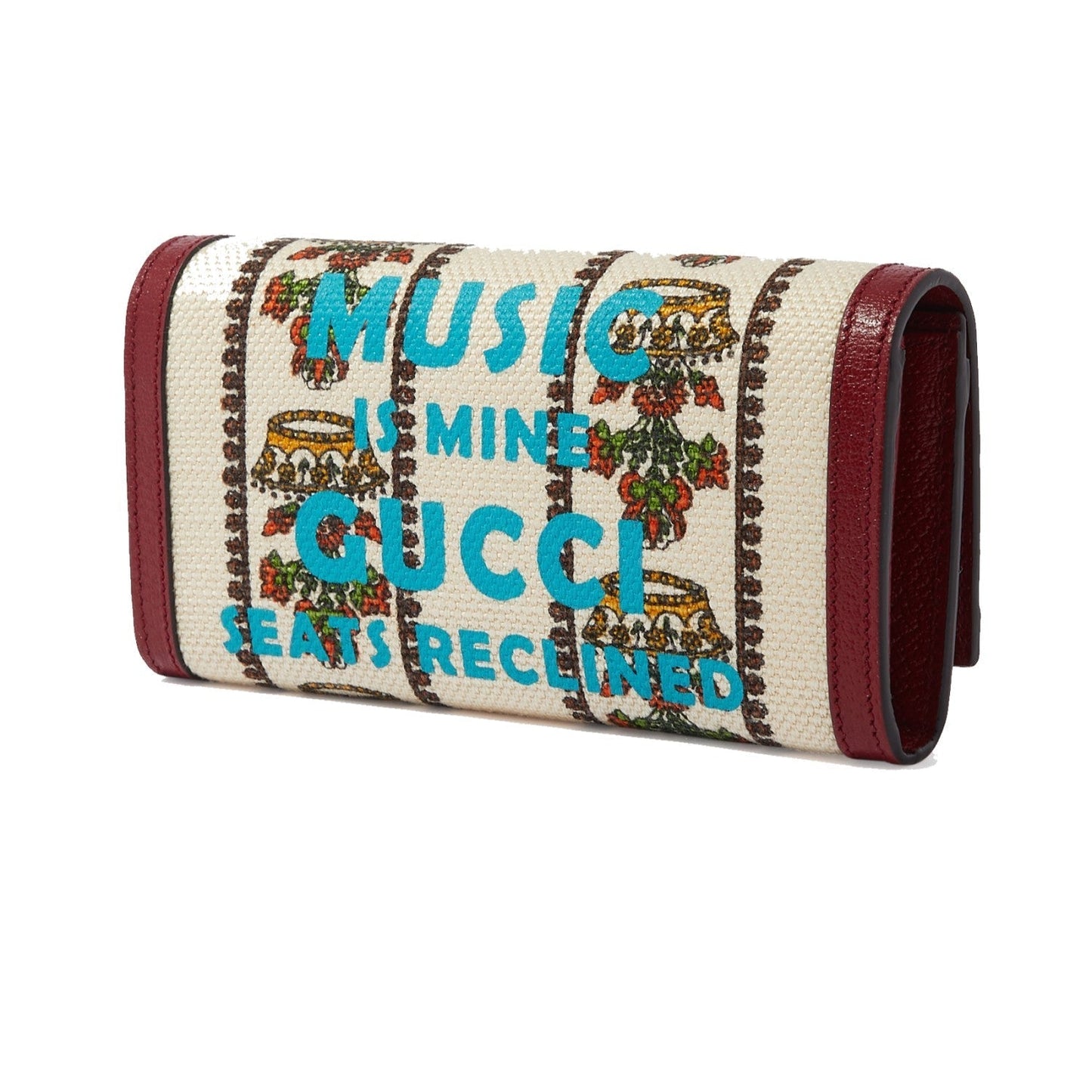 Gucci 100 Centennial Floral Crown Jacquard Wallet On Chain 676305