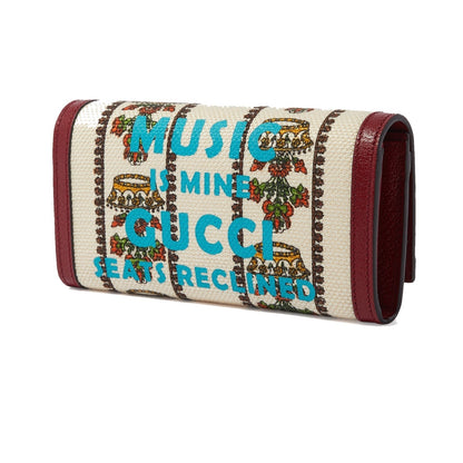 Gucci 100 Centennial Floral Crown Jacquard Wallet On Chain 676305