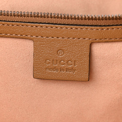 Gucci Dahlia Marmont Leather Beige Tote 652680