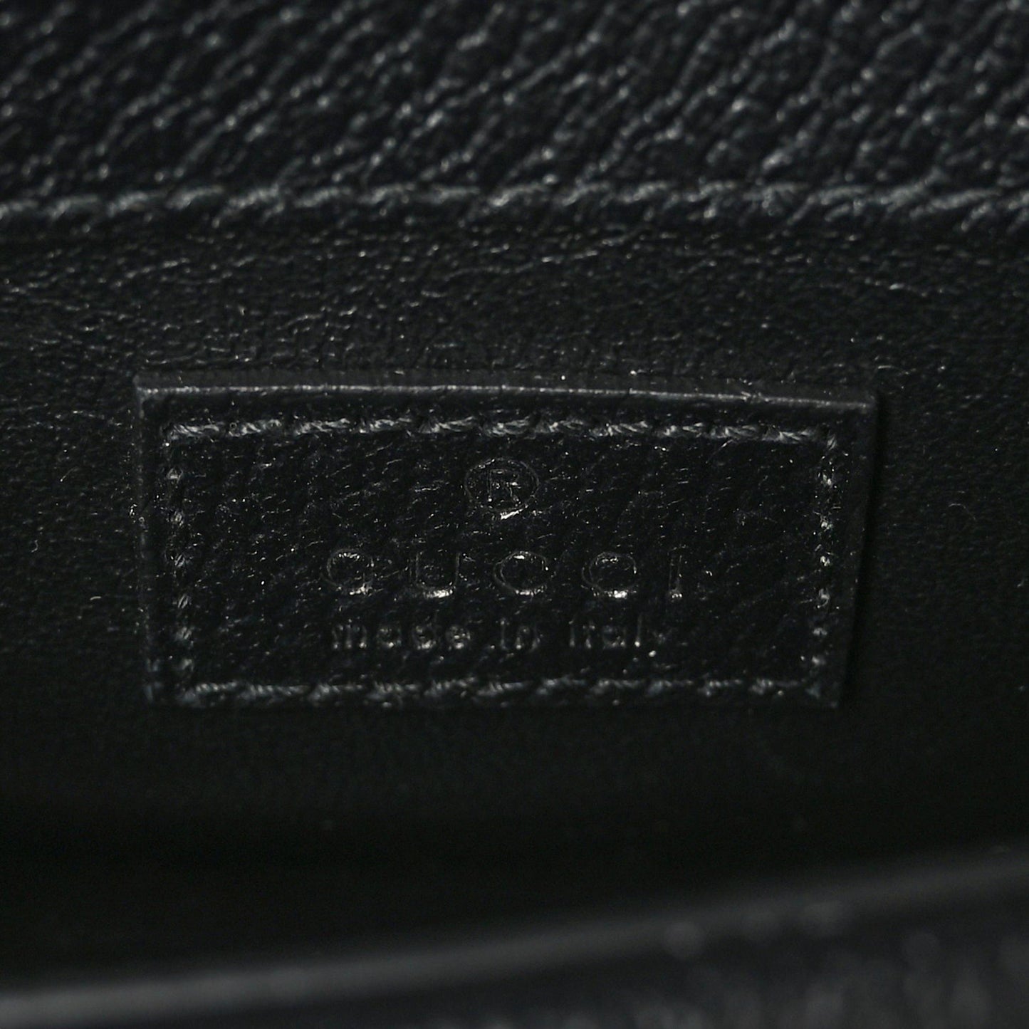 Gucci Dionysus Black GG Denim Super Mini Crossbody Clutch Bag