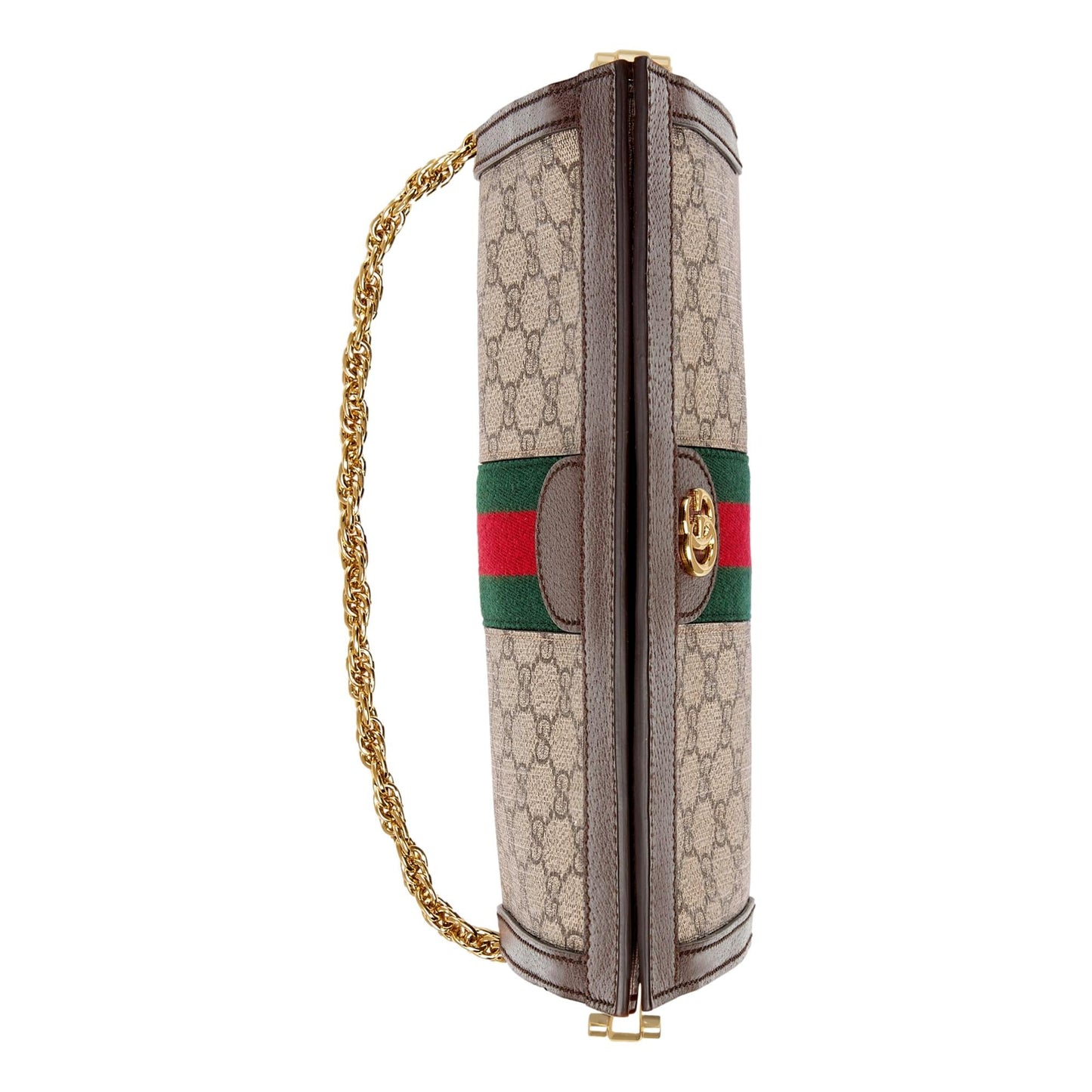 Gucci GG Canvas Ophidia Small Webstripe Shoulder Bag