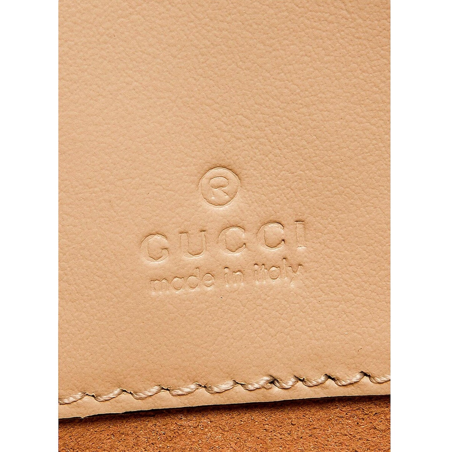 Gucci Marmont Mystic White Wristet Clutch 598598