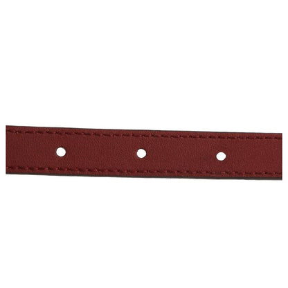 Gucci Marmont Red Suede Torchon GG Buckle Belt Size 95/38 602071