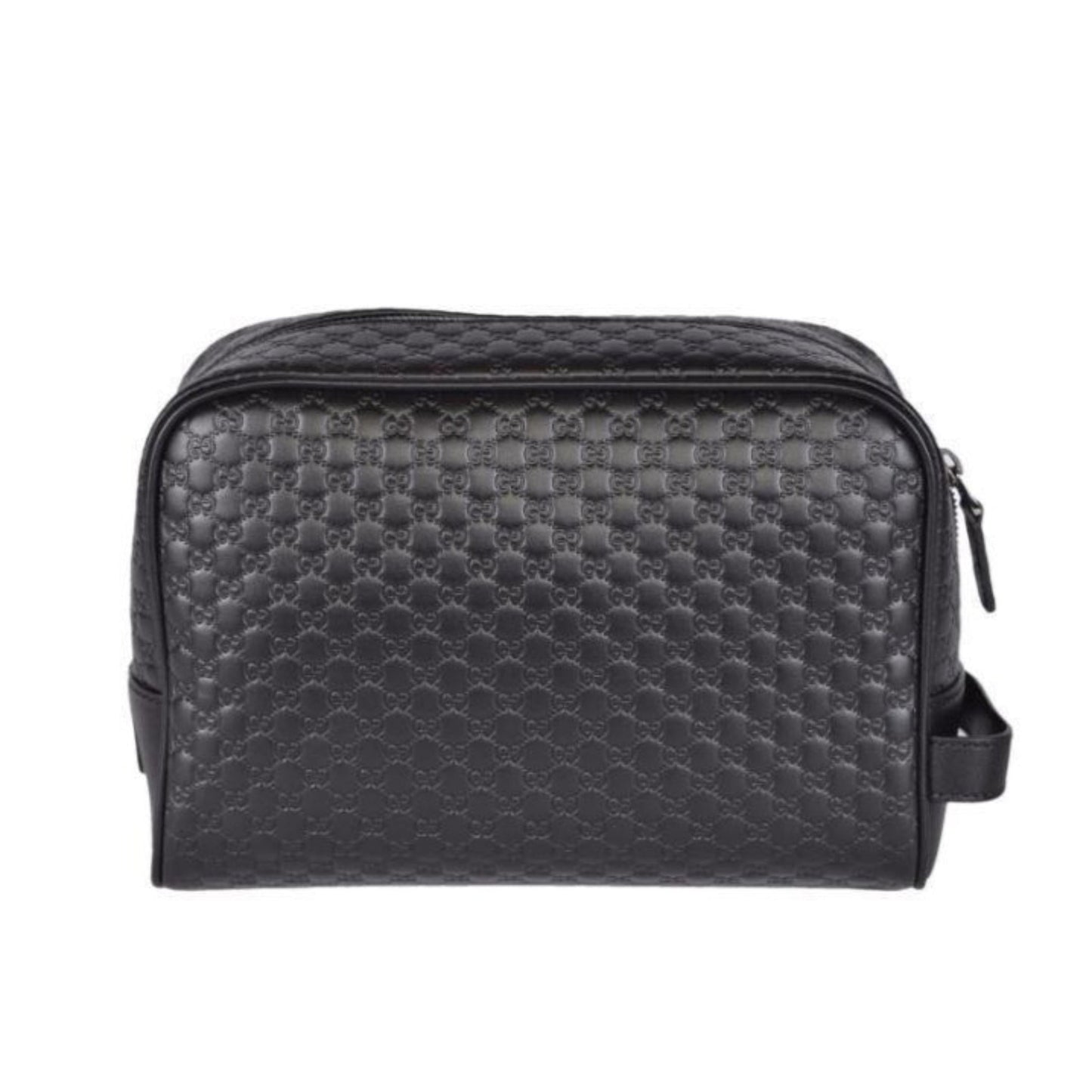 Gucci Mens Microguccissima Black Toiletry Bag