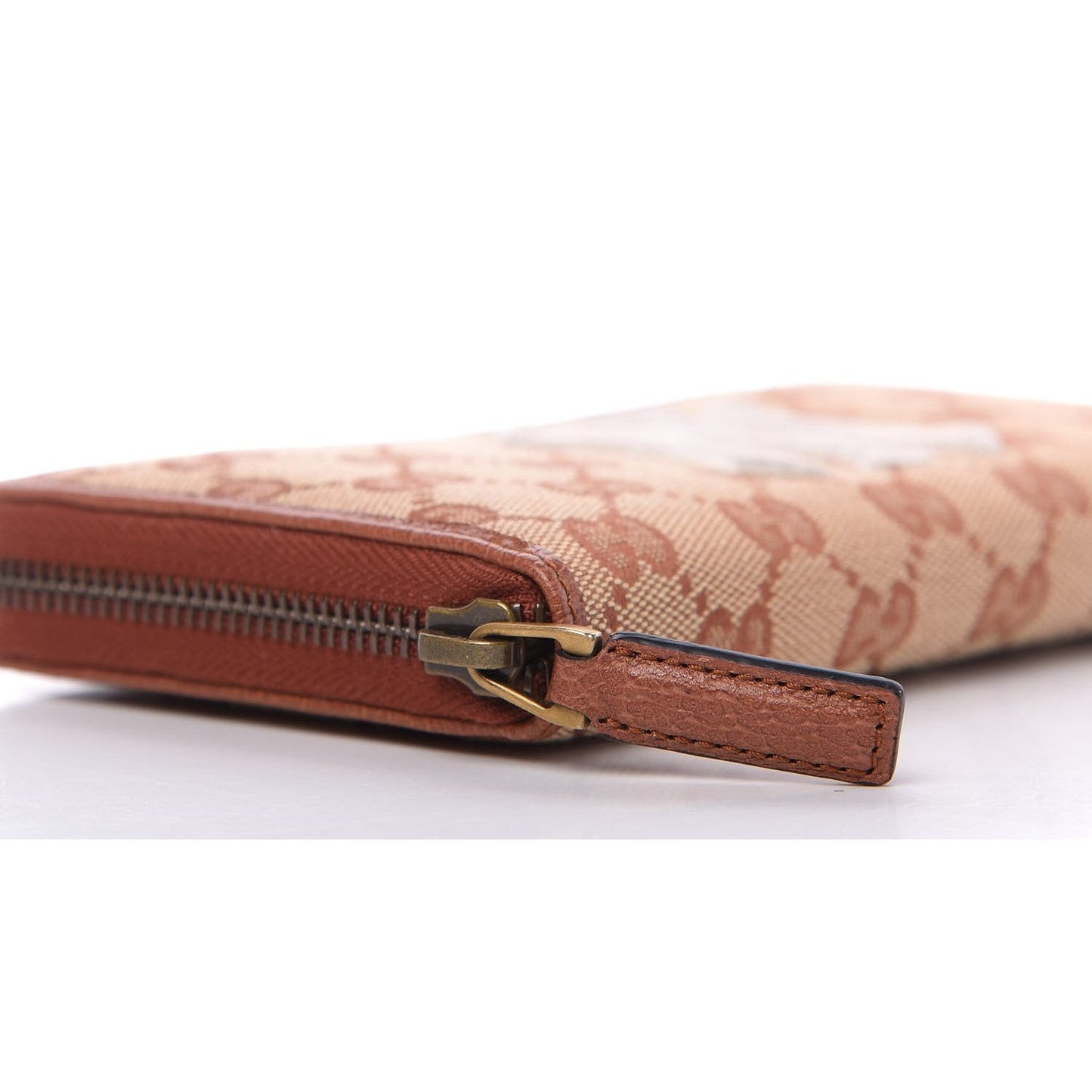 Gucci Monogram NY Yankees Canvas Guccisima Zip Around Wallet 547791