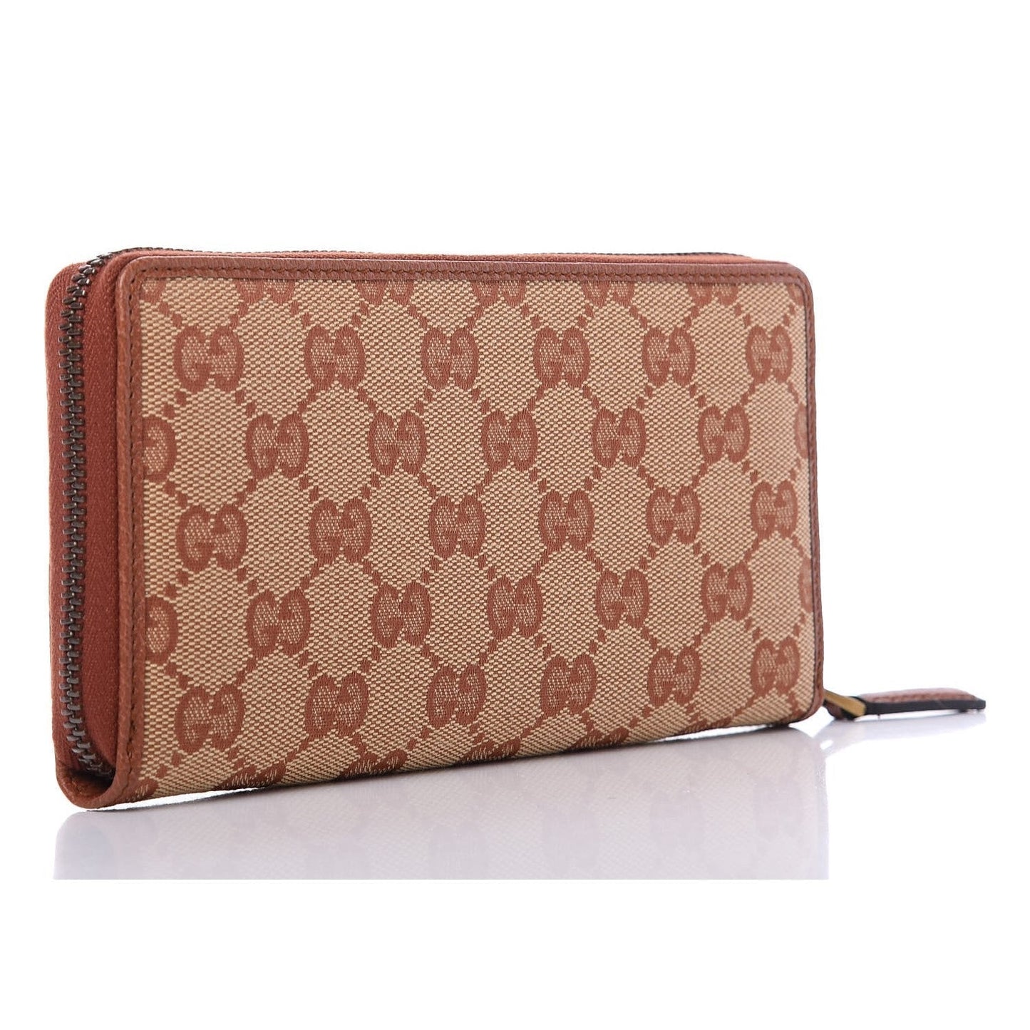 Gucci Monogram NY Yankees Canvas Guccisima Zip Around Wallet 547791