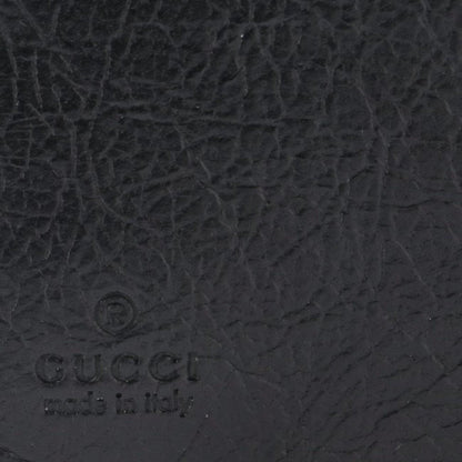 Gucci Morpheus GG Logo Fluffy Black Leather Bifold 575985
