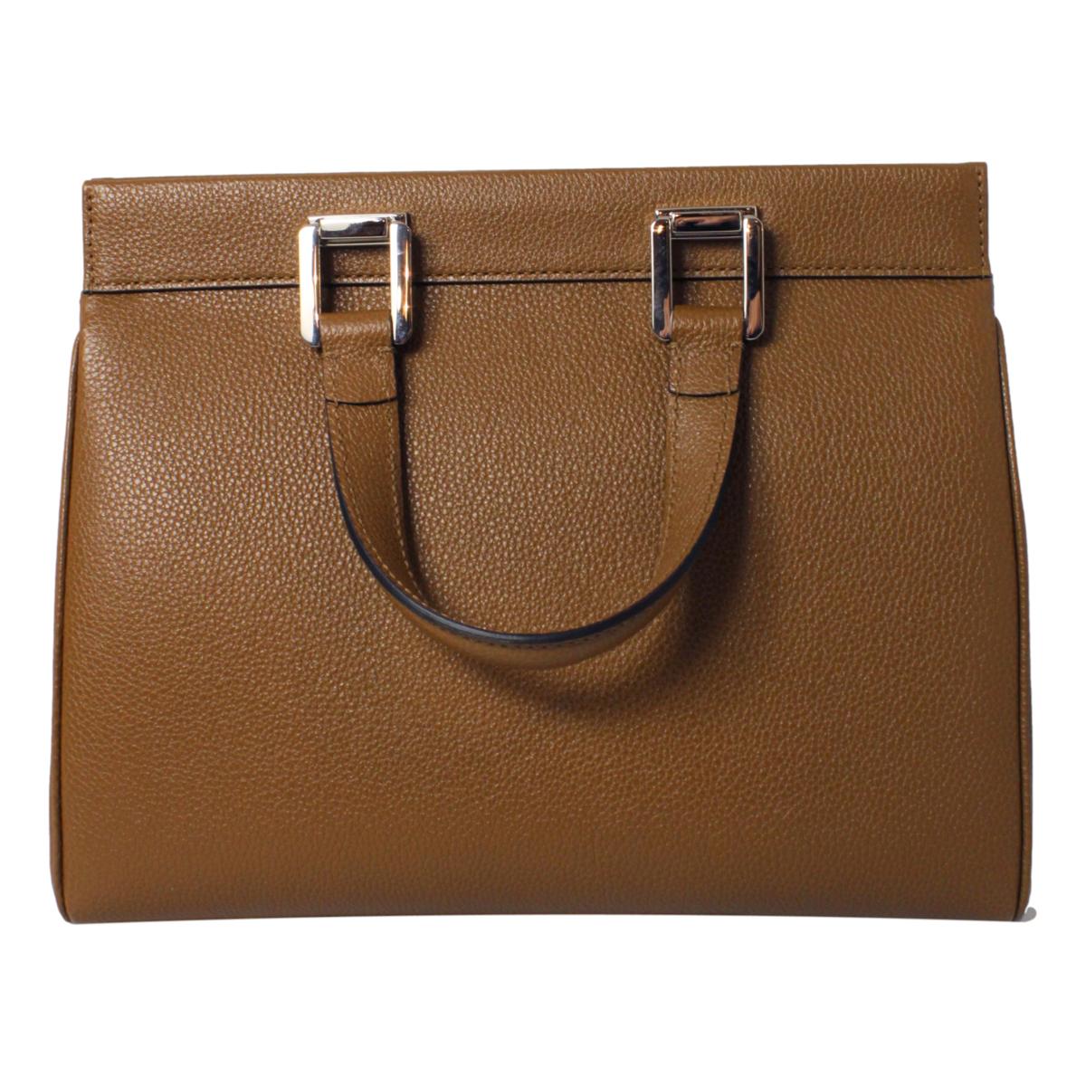 Gucci Zumi Small GG Horsebit Top Handle Bag Brown 533632