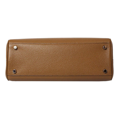 Gucci Zumi Small GG Horsebit Top Handle Bag Brown 533632