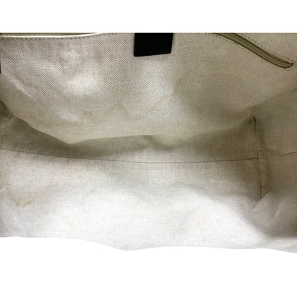 Gucci Monogram Medium Sukey Tote Beige Dark Brown
