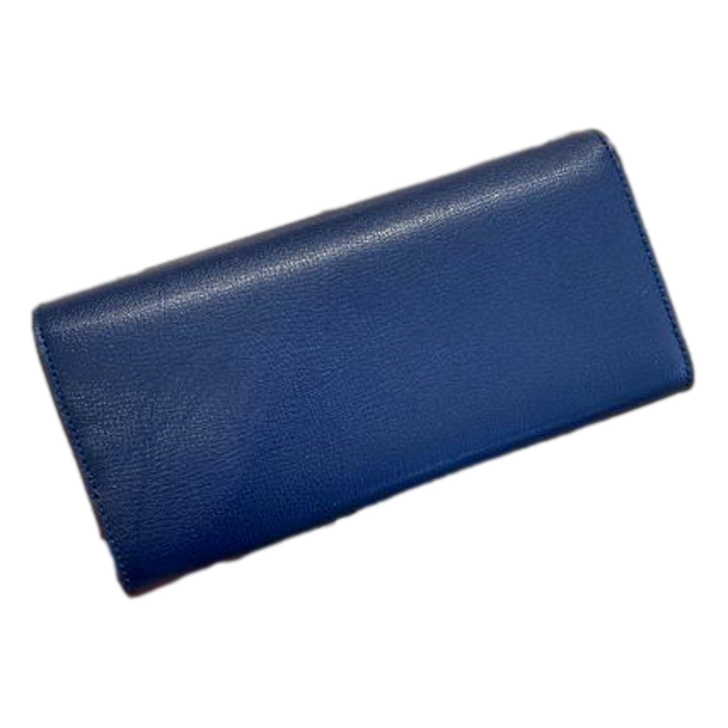 Jimmy Choo Martina Dark Blue Leather Continental Wallet OGLR | 028