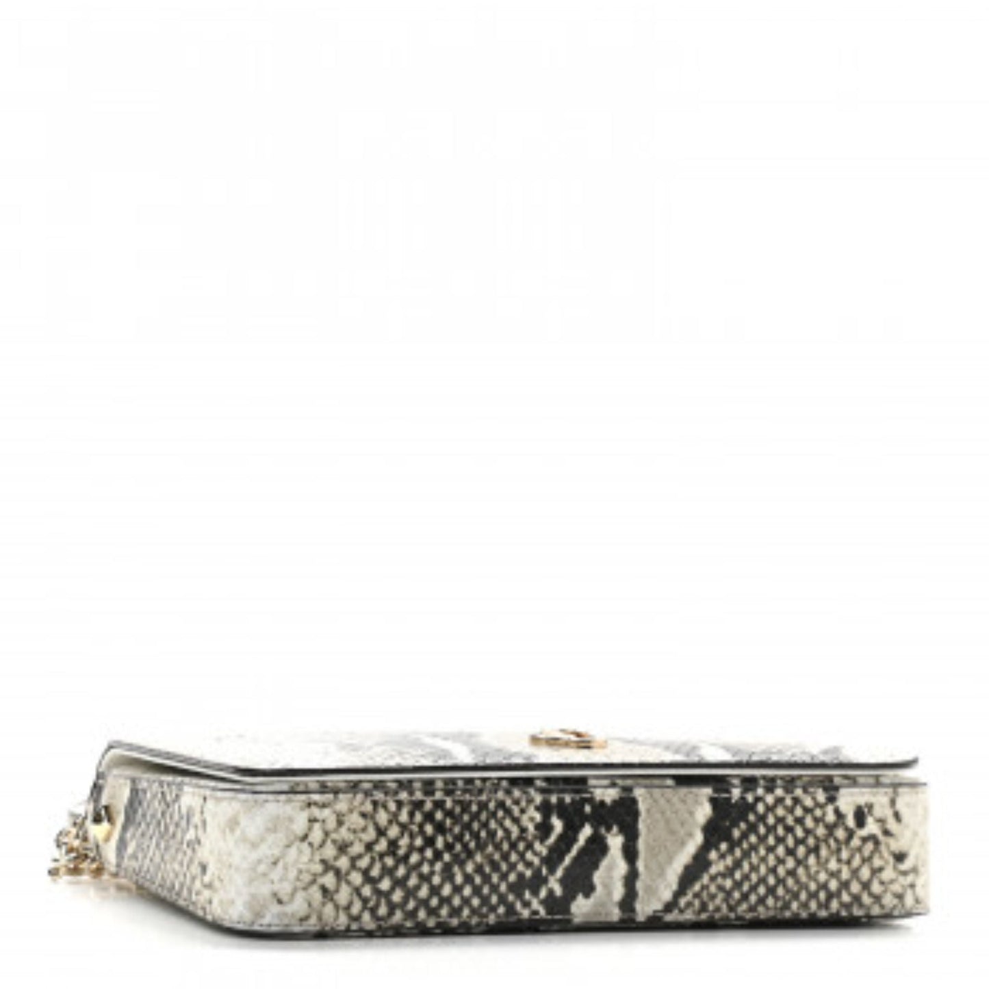 Jimmy Choo Light Stone Snake Printed Leather Crossbody OPSL | 028