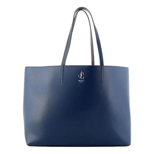 Jimmy Choo Martina Dark Blue Leather Tote OGLR | 028