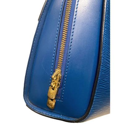 Louis Vuitton Mabillon Blue Epi Leather Backpack