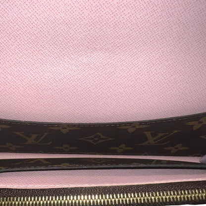 Louis Vuitton Monogram Blue Flower Emilie Wallet