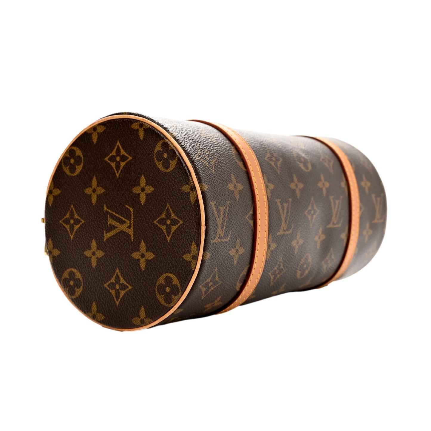 Louis Vuitton Papillon 26 Brown Monogram Canvas Top Handle Bag