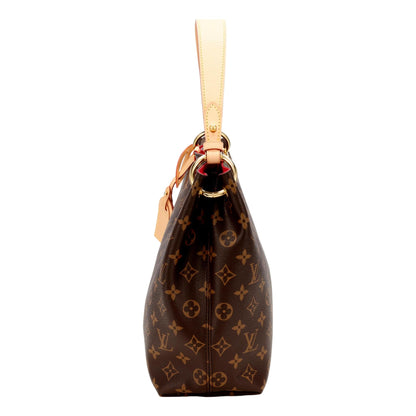 Louis Vuitton Graceful MM Monogram Canvas Hobo Shoulder Bag