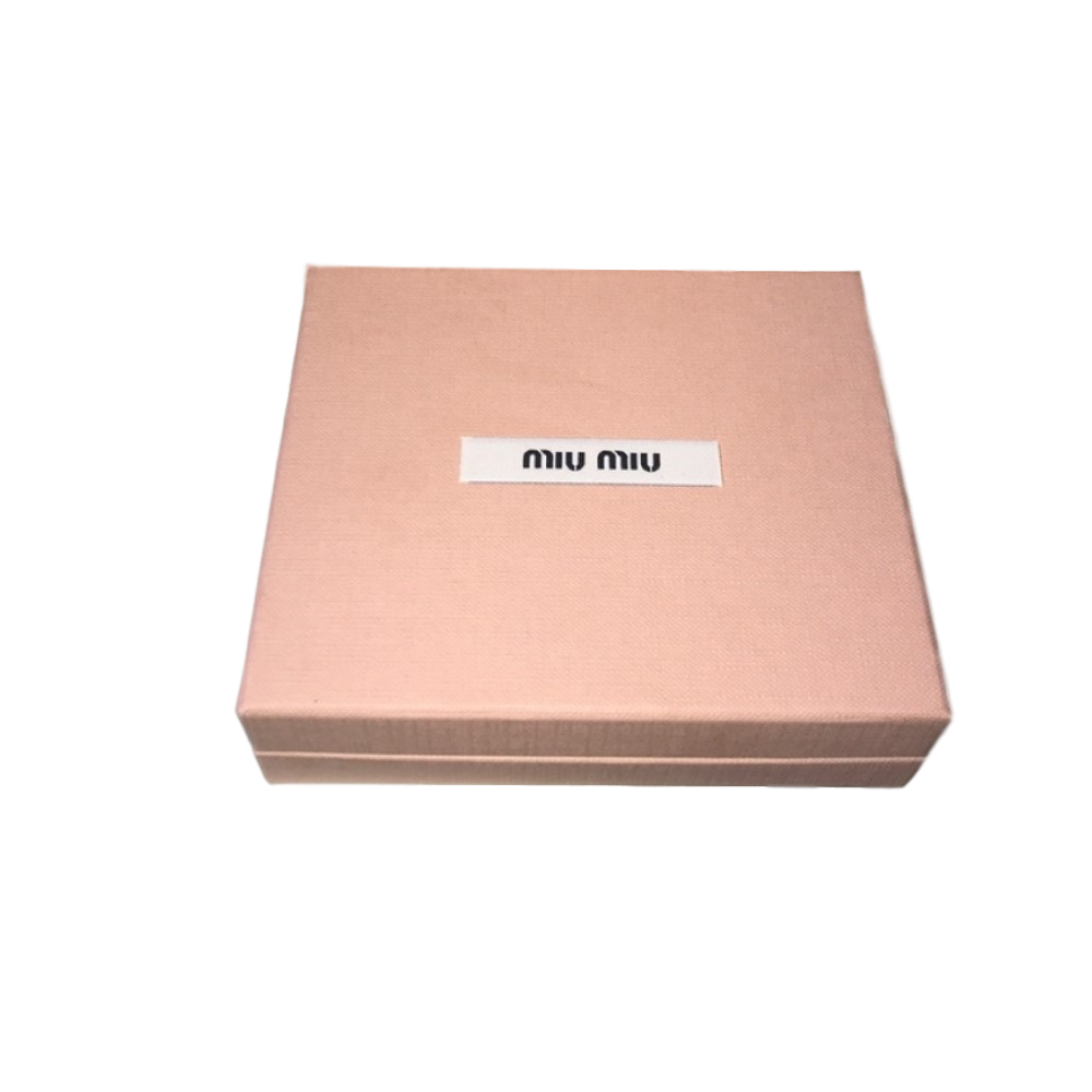 Miu Miu Trick Metallo Verde Green Cat Keychain Charm 5TM069