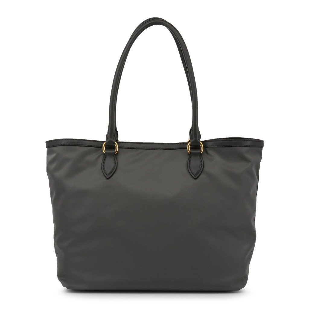 Prada Grey Tessuto Nylon Shopping Tote Bag 1BG158