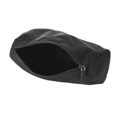 Prada Necessaire Black Tessuto Nylon Large Toiletry Case