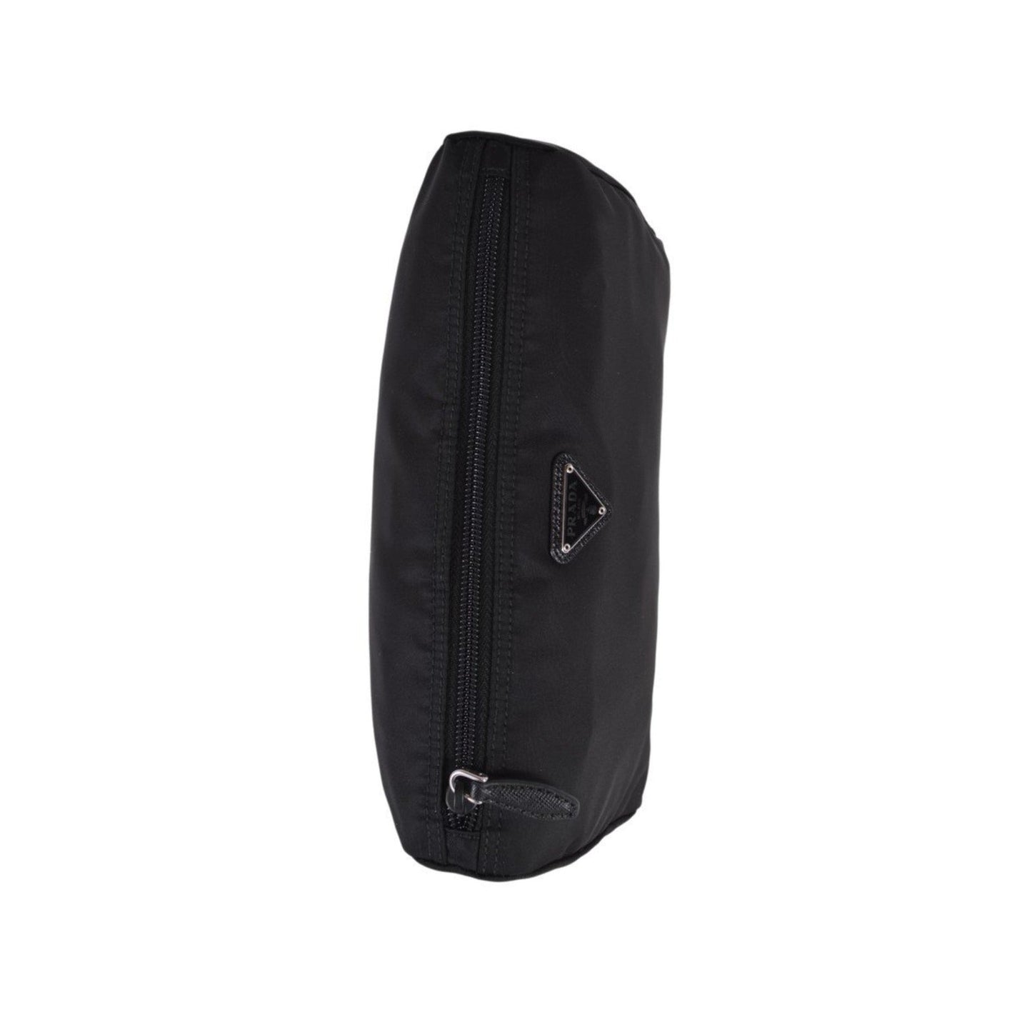 Prada Necessaire Black Tessuto Nylon Large Toiletry Case