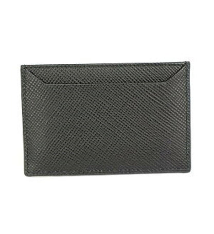 Prada Nero Black Saffiano Men's Leather Wallet Credit Card Holder
