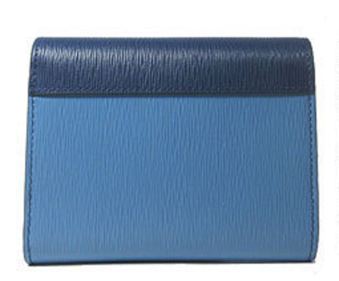 Prada Portafoglio Pattina Bluette Mare Vitello Move CO Leather Wallet