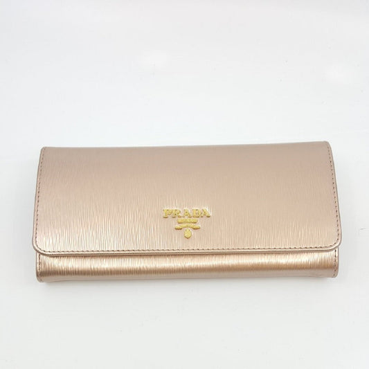 Prada Portafoglio Pattina Cipria Mordore Vitello Move 1MH132