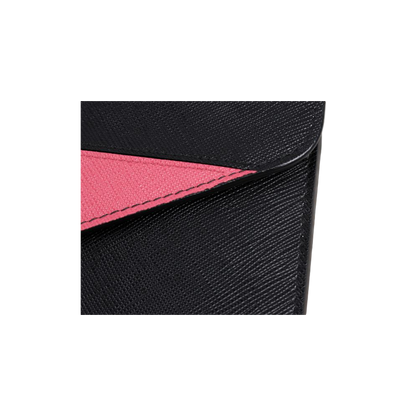 Prada Saffiano Leather Envelope Document Holder Pink Pouch 1MF006