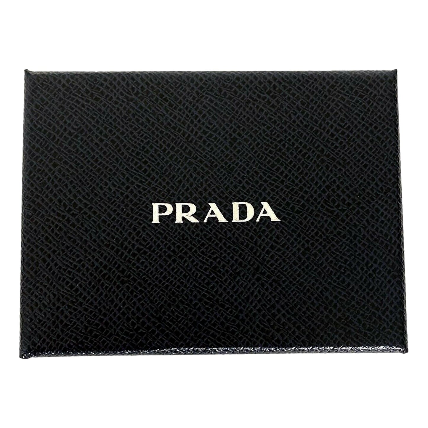 Prada Saffiano Rosso Red Snap Bifold Wallet