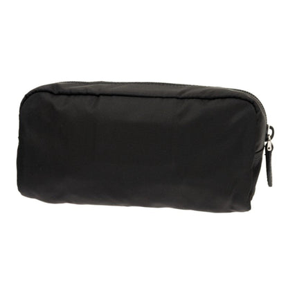 Prada Tessuto Nylon Black Cosmetic Case Necessaire Bag