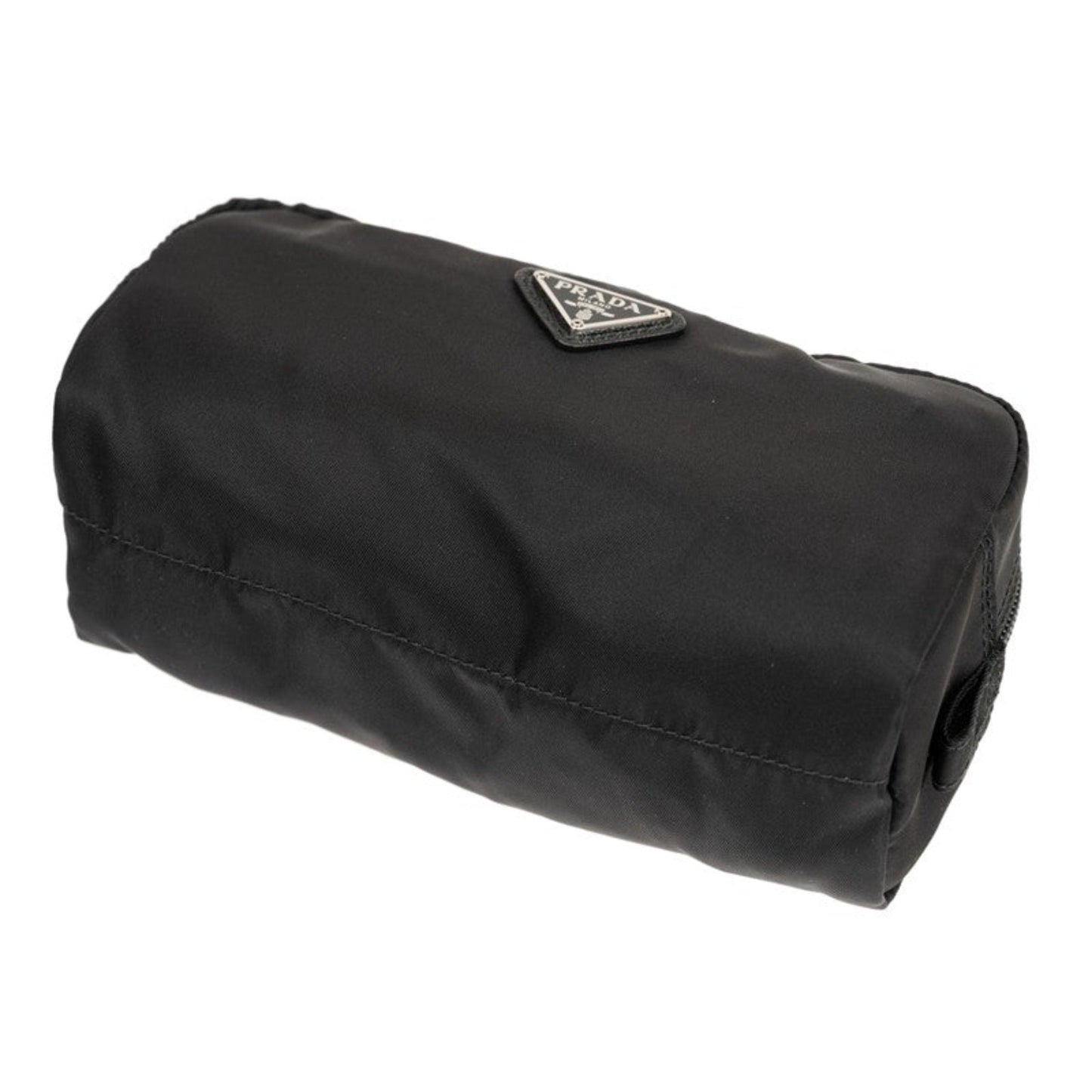 Prada Tessuto Nylon Black Cosmetic Case Necessaire Bag