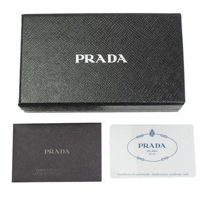 Prada Vitello Move Love Continental Wallet Leather Gold Hardware 1ML506